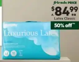 Harris Scarfe DUNLOPILLO Luxurious Latex Pillow Classic Profile offer