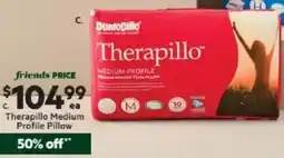 Harris Scarfe Therapillo Memory Foam Pillow Medium Profile offer