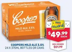 SipnSave Coopers mild ale 3.5% offer