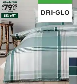 Harris Scarfe Barkly or Yarra Cotton Quilt Cover Set QB offer