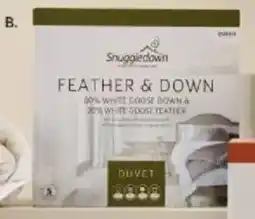 Harris Scarfe 80% Goose Down & 20% Feather Quilt offer