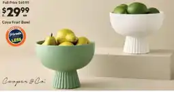 Harris Scarfe COOPER & CO Coya Decorative Fruit Bowl offer