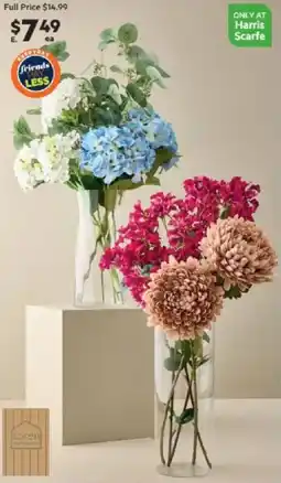 Harris Scarfe Assorted Single Floral Stems offer