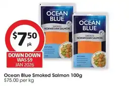 Coles Ocean Blue Smoked Salmon offer