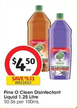 Coles Pine O Cleen Disinfectant Liquid offer