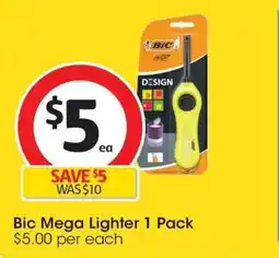 Coles Bic Mega Lighter offer
