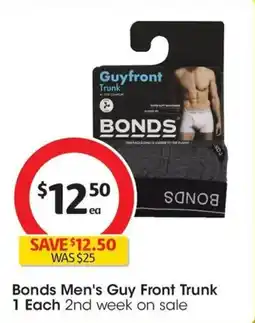 Coles Bonds Mens Guy Front Trunk offer