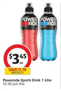 Coles Powerade Sports Drink offer
