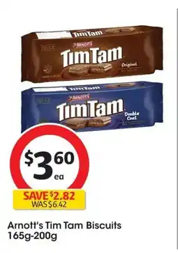 Coles Arnott's Tim Tam Biscuits offer