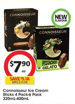 Coles Connoisseur Ice Cream Sticks offer