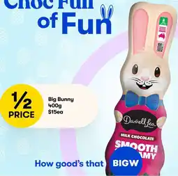 BIG W Big Bunny offer