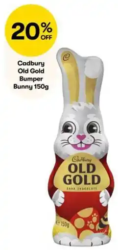 BIG W Cadbury Old Gold Bumper Bunny offer