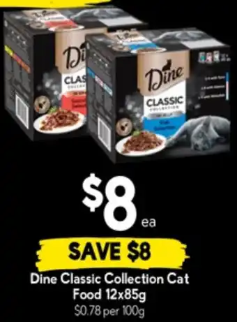 Drakes Dine Classic Collection Cat Food offer