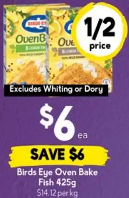 Drakes Birds Eye Oven Bake Fish offer