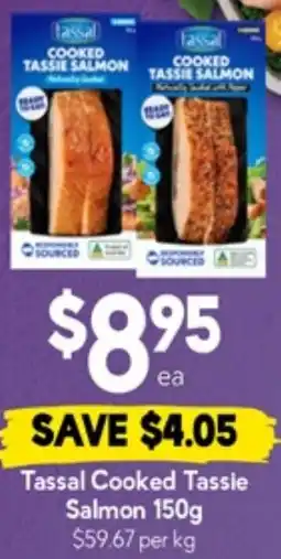 Drakes Tassal Cooked Tassie Salmon offer