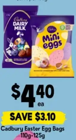 Drakes Cadbury Easter Egg Bags offer