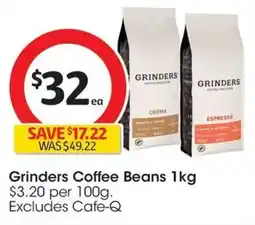 Coles Grinders Coffee Beans offer