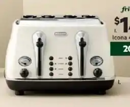 Harris Scarfe Icona 4 Slice Toaster offer