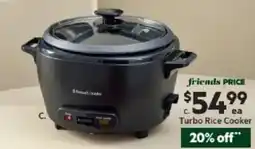 Harris Scarfe Turbo Rice Cooker offer