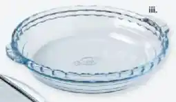Harris Scarfe O'Cuisine Glass Bakeware Glass Pie Dish With Handles offer