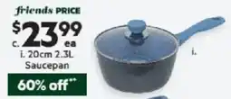 Harris Scarfe Stone Plus Cerulean Saucepan offer
