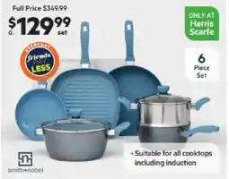 Harris Scarfe Stone Plus Cerulean 6pc Cookset offer