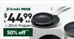 Harris Scarfe Royal Black Ceramic Non-Stick Frypan offer