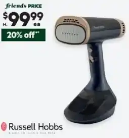 Harris Scarfe Supreme Vacu Steam Handheld Steamer offer