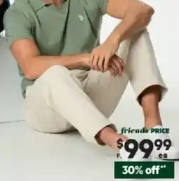 Harris Scarfe Pleat Front Classic Chino offer