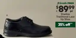 Harris Scarfe Shadow Traditional Lace Up Shoe offer