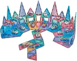 Toymate Wondermags Magnetic Tiles Parking Lot (108pcs) offer