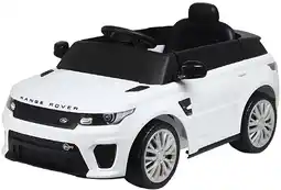 Toymate Land Rover 1 Seat Ride On - 12V White offer