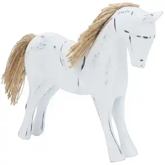 NEW Ombre Home Weathered Coastal Deco Horse 19 x 20cm