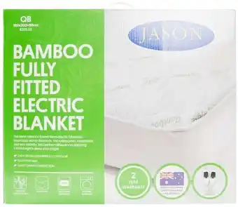 Spotlight 50% off Jason Bamboo Fitted Electric Blanket offer