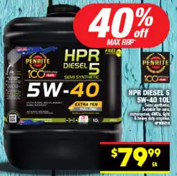 Autopro Hpr diesel 5 5w 40 offer