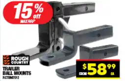 Autopro Trailer ball mounts offer