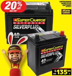 Autopro Supercharge silver plus batteries offer