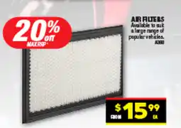 Autopro Air filters offer