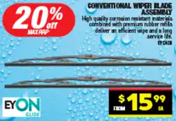 Autopro Conventional wiper blade assembly offer