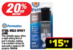 Autopro STEEL WELD EPOXY offer