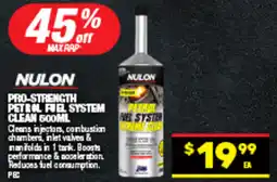 Autopro Pro-strength petrol fuel system clean offer