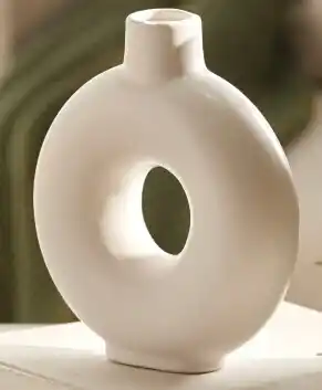 Spotlight 30% off NEW Bouclair Home Botanical Lush Dolo Donut Vase 17 x 20cm offer