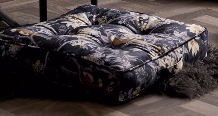 spotlight floor cushion