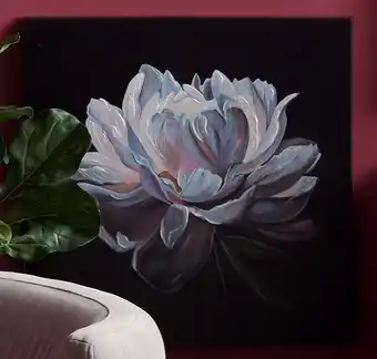 Spotlight 30% off Fluorescent Flora Canvas 50 x 50cm offer