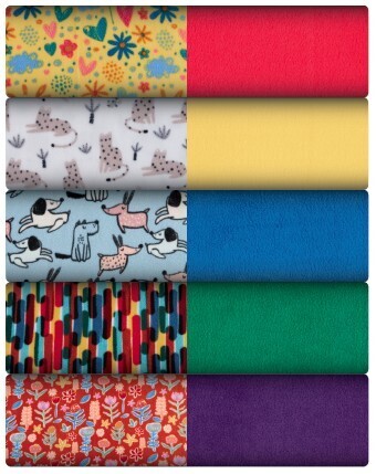 Spotlight Print & Plain Polar Fleece offer