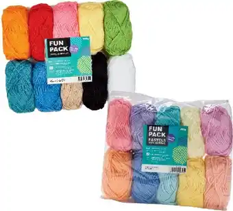 Spotlight 30% off Fun Pack Yarn Pack 250g offer