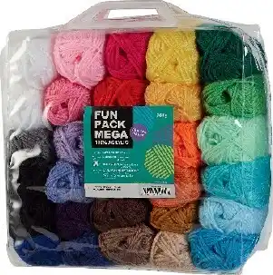 Spotlight 30% off Fun Pack Yarn Mega Pack 750g offer
