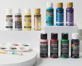 Spotlight Buy 2, Get 3rd FREE Decoart Craft Paints offer