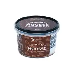 Woolworths Kenilworth Dairies Rich Chocolate Mousse – From the Fridge offer