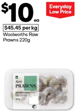 Woolworths Woolworths Raw Prawns offer